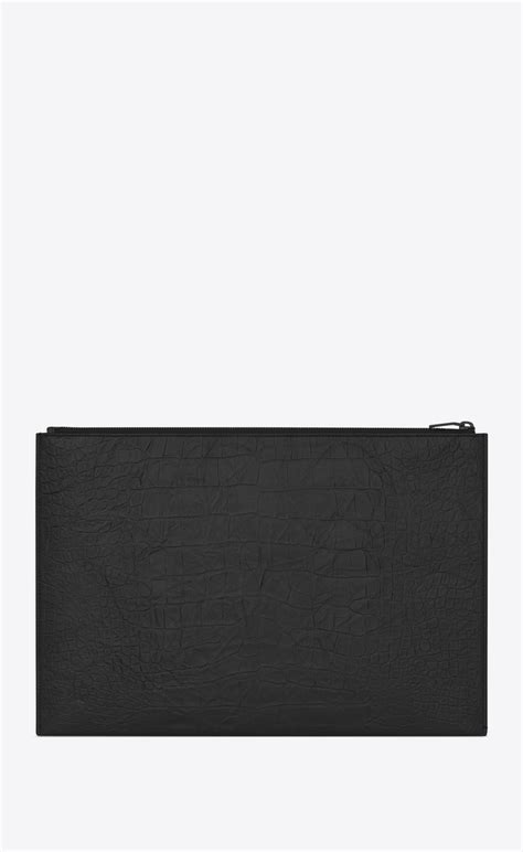 YSL Rive Gauche Yves Saint Laurent Document Holder AW06